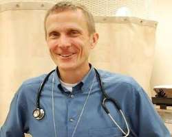 After retiring as a long-distance runner, he is now serving as a pulmonologist and critical care physician at Hennepin County Medical Center.